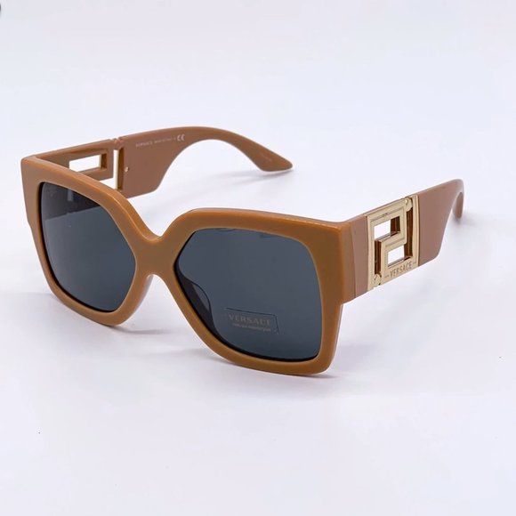 Sale! New Versace Light Brown Sunglasses - Picture 4 of 7